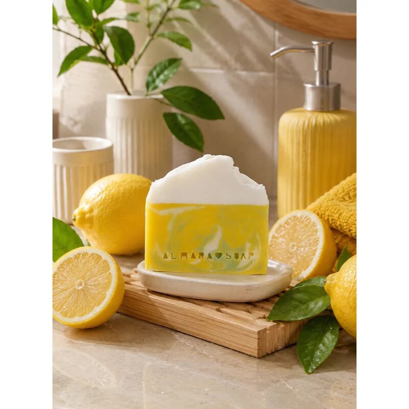 Almara Soap Fancy Bitter Lemon ročno izdelano milo 100 g