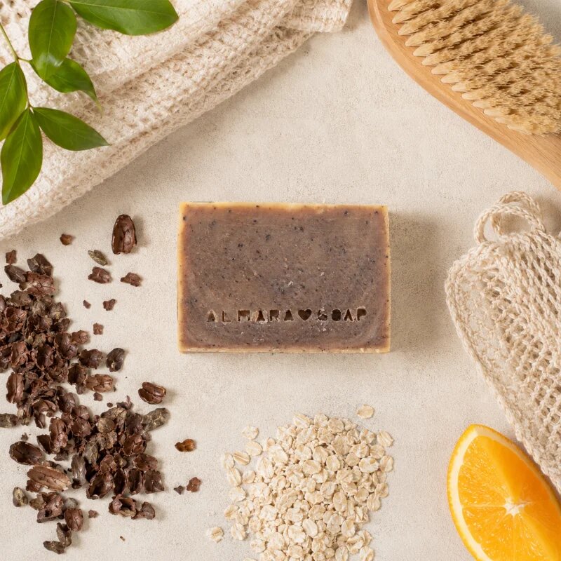 Almara Soap Fancy Cocoa & Orange ročno izdelano milo 90 g