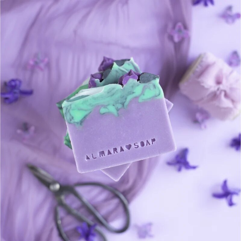 Almara Soap Fancy Lilac Blossom ročno izdelano milo 100 g
