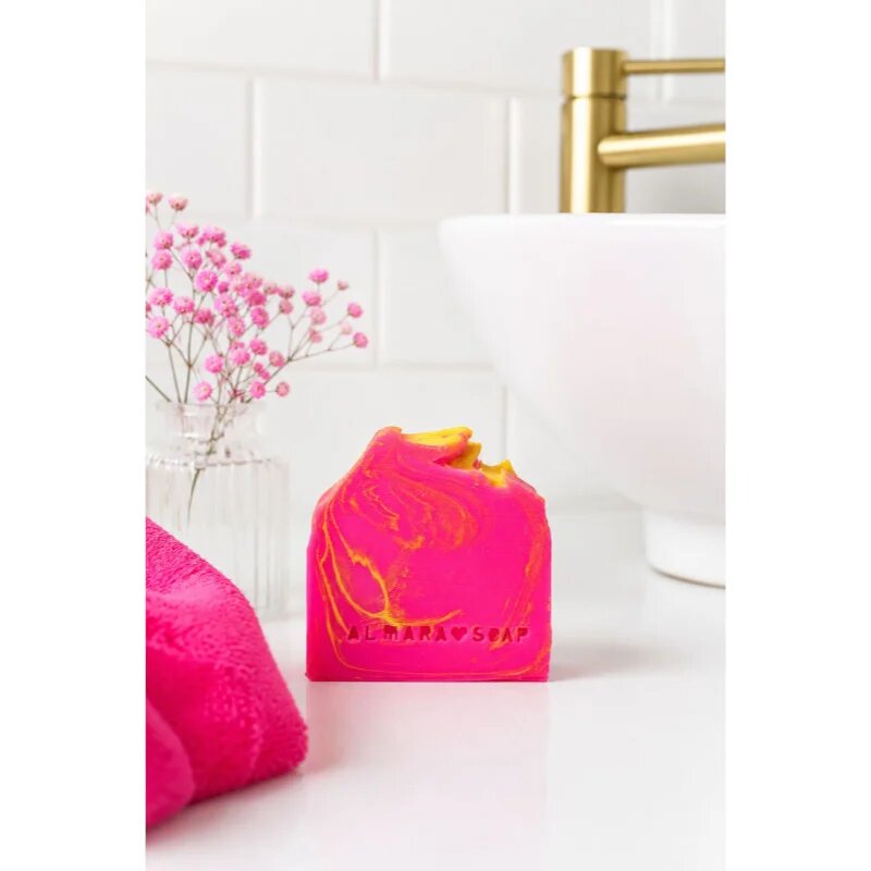 Almara Soap Fancy Pink Paradise ročno izdelano milo 100 g