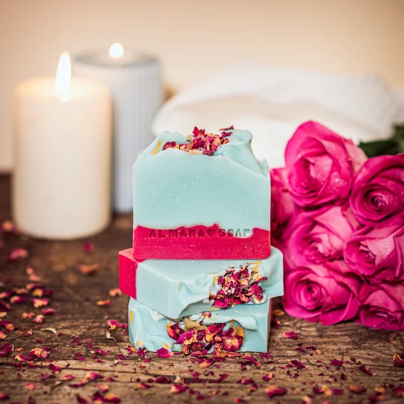 Almara Soap Fancy Wild Rose ročno izdelano milo 100 g