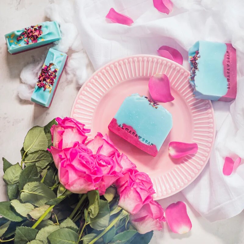Almara Soap Fancy Wild Rose ročno izdelano milo 100 g