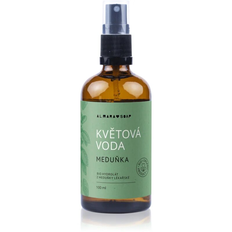 Almara Soap Floral Water Lemon balm voda za obraz za suho kožo 100 ml