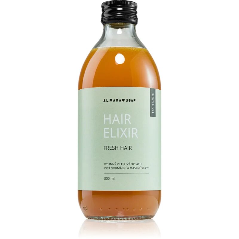 Almara Soap Hair Care Fresh Hair lasni tretma iz zelišč za tanke lase 300 ml
