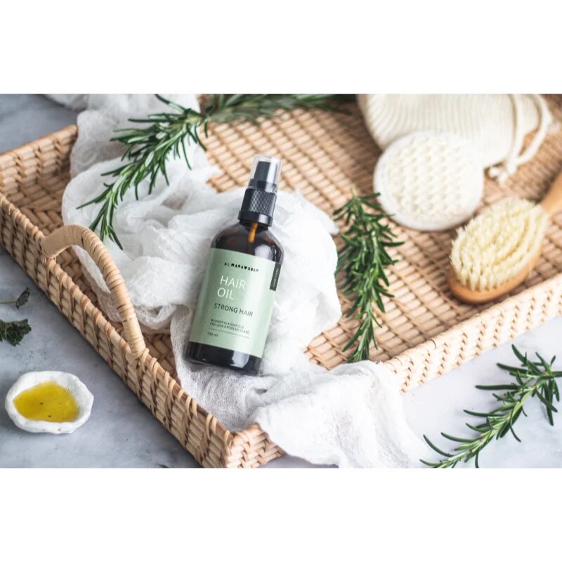 Almara Soap Hair Care Strong Hair olje za lase za krepitev las 100 ml
