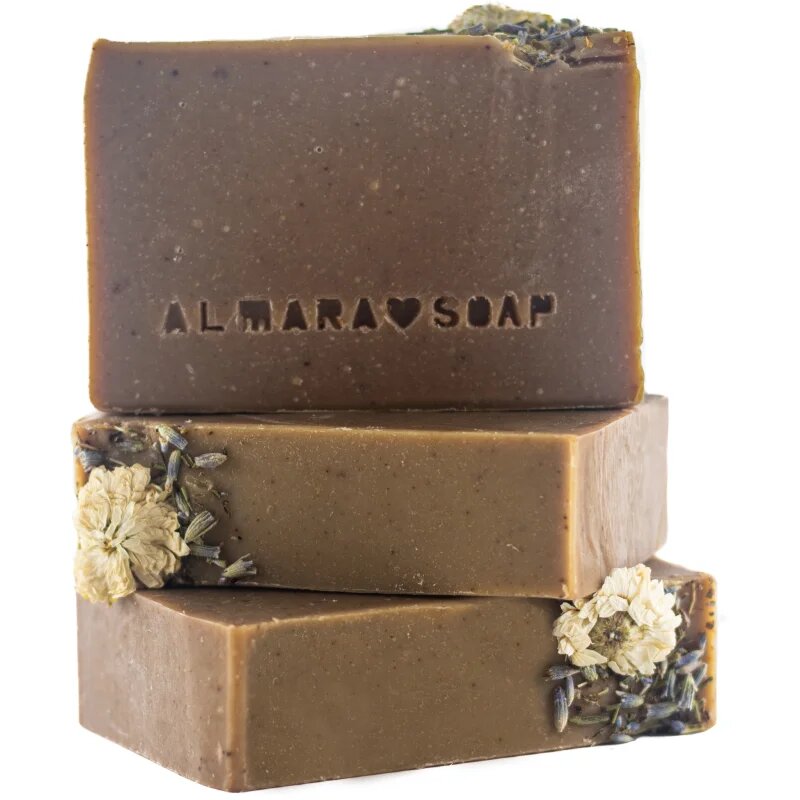 Almara Soap Hair Care Strong Hair trdi šampon proti izpadanju las 90 ml