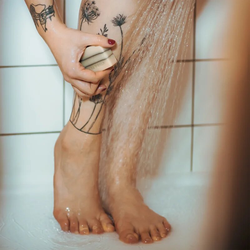 Almara Soap Natural After Tattoo naravno milo s pomirjajočim učinkom 90 g