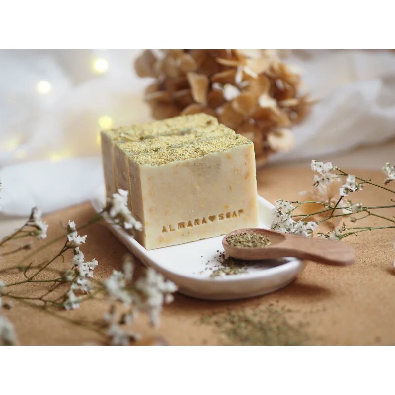 Almara Soap Natural Intimate naravno trdo milo za intimno higieno 90 g