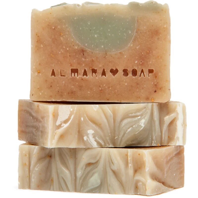 Almara Soap Natural Lemon Tea Tree naravno trdo milo za mastno in problematično kožo 90 g