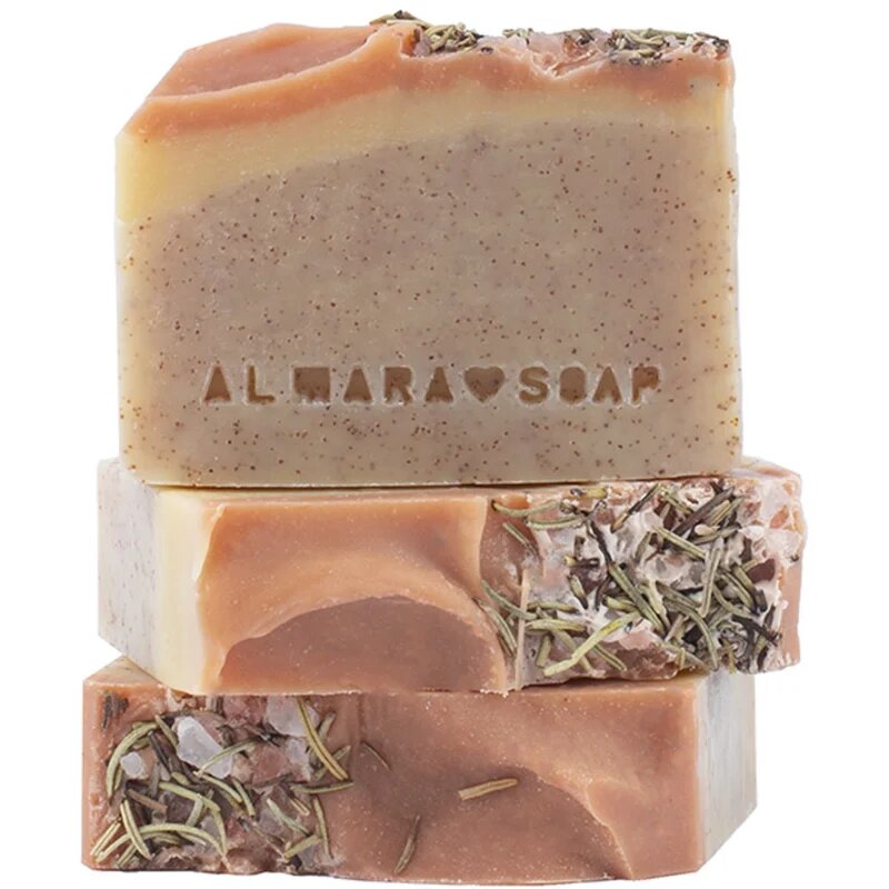 Almara Soap Natural Peeling Walnut naravno trdo milo s piling učinkom 90 g