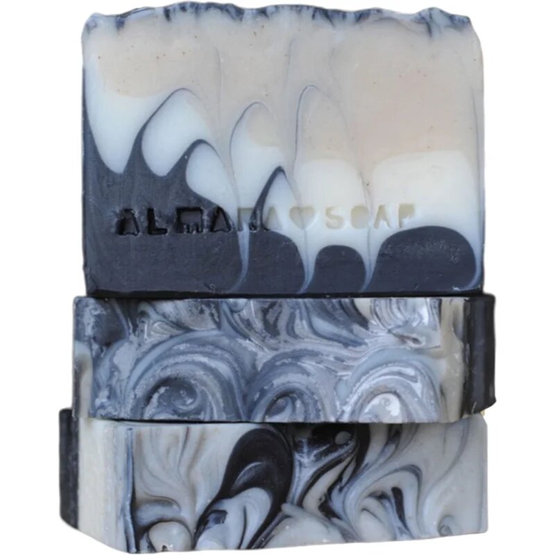 Almara Soap Natural Shave no more ročno izdelano milo za lase brado in telo za moške 90 g