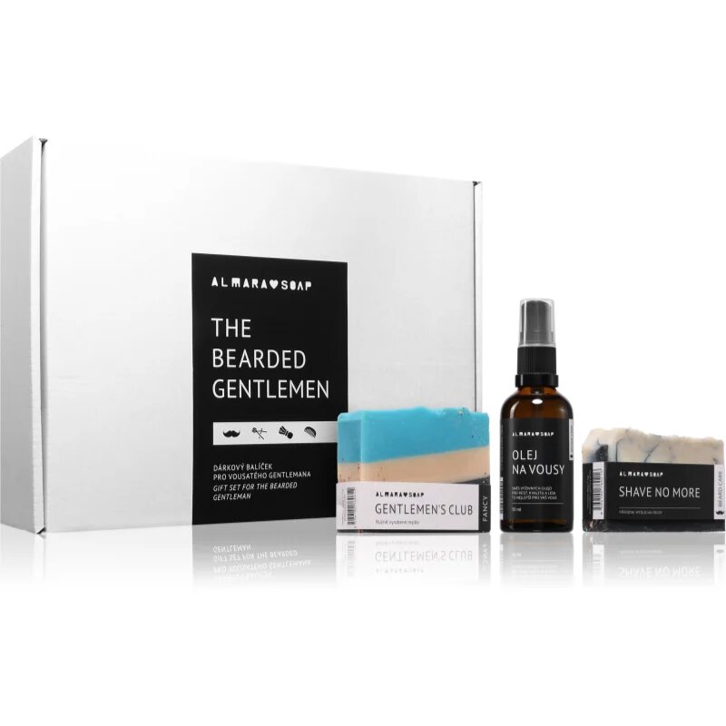 Almara Soap The Bearded Gentlemen darilni set za brado za moške