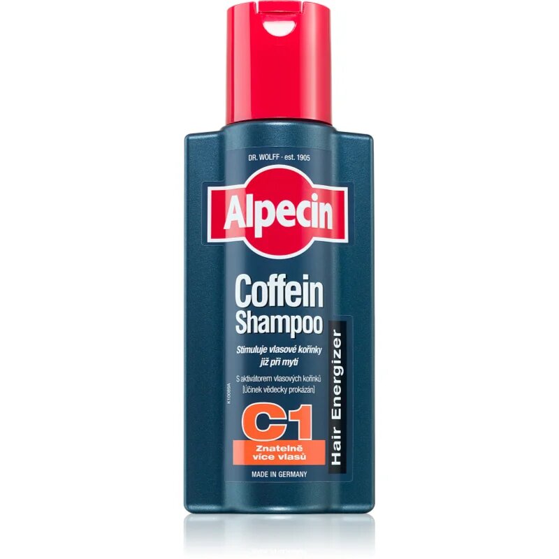 Alpecin Hair Energizer Coffein Shampoo C1 šampon s kofeinom za moške za spodbujanje rasti las 250 ml