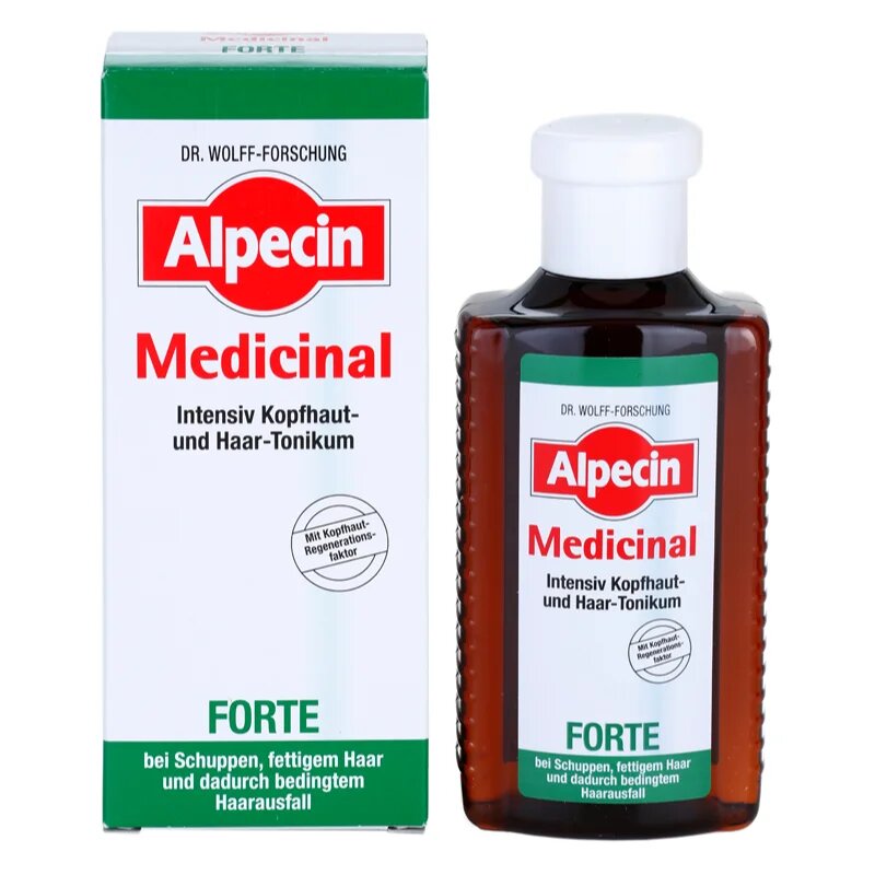 Alpecin Medicinal Forte intenzivni tonik proti prhljaju in izpadanju las upor 200 ml