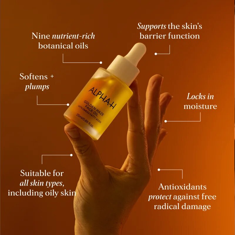 Alpha-H Golden Haze olje za obraz 25 ml