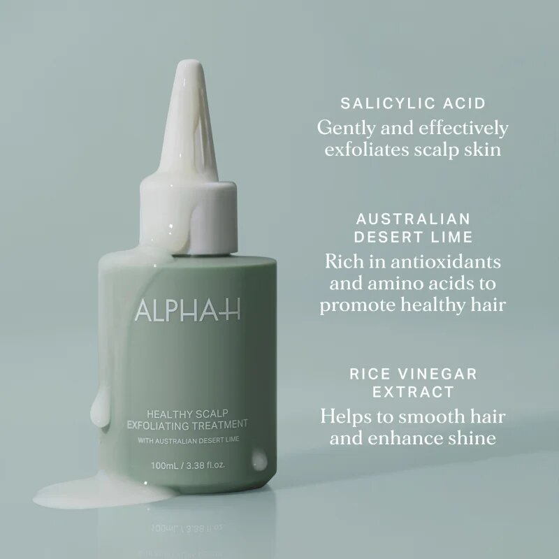 Alpha-H Healthy Scalp eksfoliacijska raztopina za glavo 100 ml