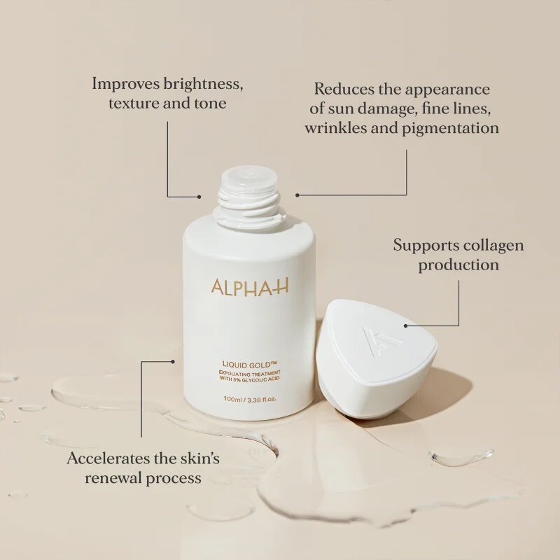 Alpha-H Liquid Gold eksfoliacijska raztopina 100 ml