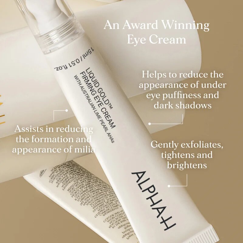 Alpha-H Liquid Gold krema za učvrstitev kože okoli oči proti staranju 15 ml