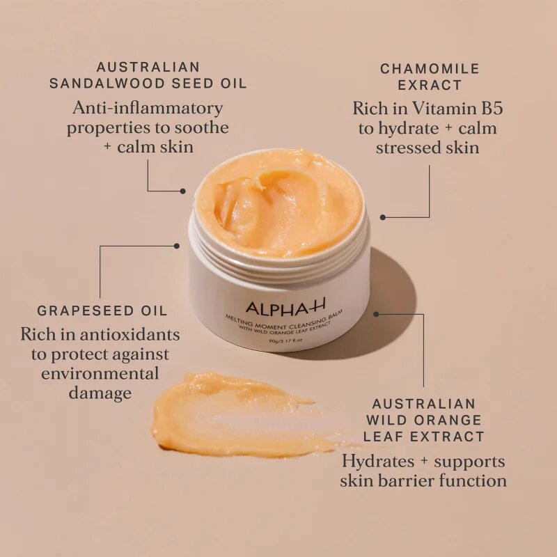 Alpha-H Melting Moment Cleansing Balm hranilni čistilni balzam 90 g