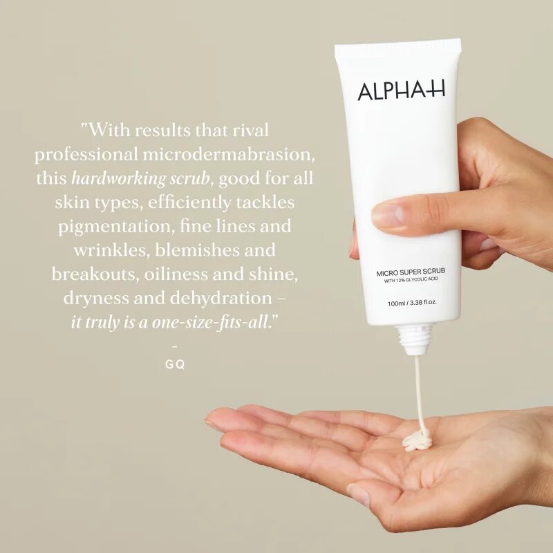 Alpha-H Micro Super Scrub luščilni gel 100 ml