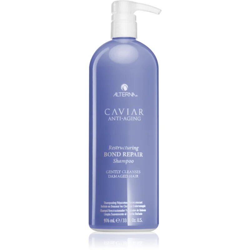 Alterna Caviar Anti-Aging Restructuring Bond Repair obnovitveni šampon za šibke lase 976 ml