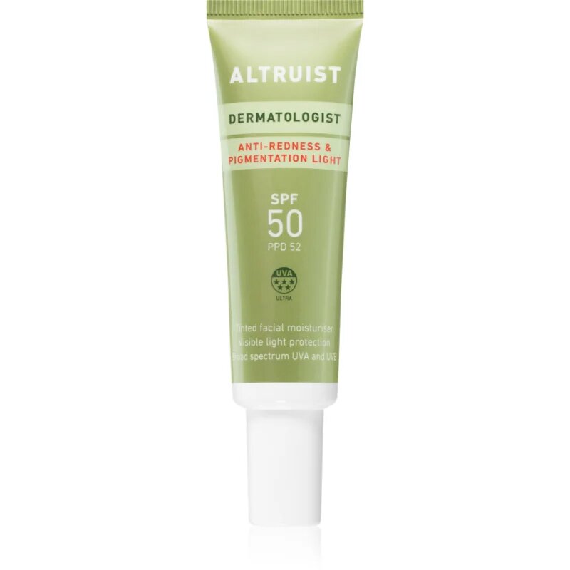 Altruist Anti-Redness & Pigmentation krema za redukcijo rdečice SPF 50 30 ml