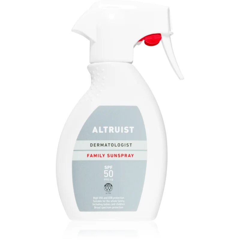 Altruist Family Sunspray pršilo za sončenje SPF 50 250 ml