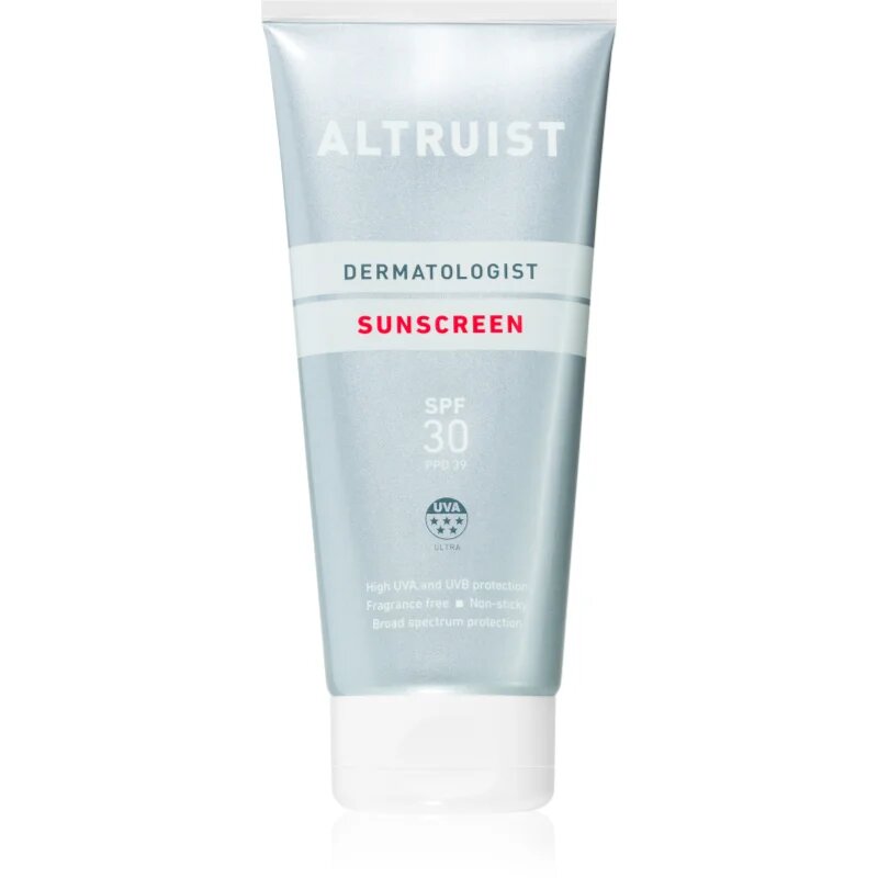 Altruist Sunscreen krema za sončenje SPF 30 200 ml