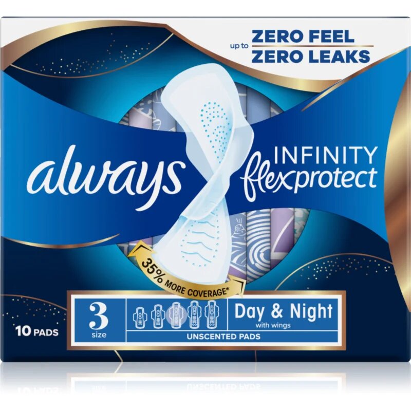 Always Infinity Day & Night vložki za dan in noč 10 kos