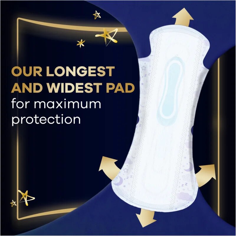 Always Ultra Secure Night Extra Size 5 vložki za noč 32 kos