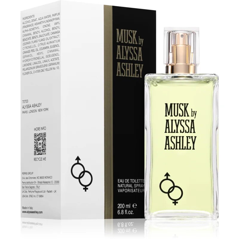 Alyssa Ashley Musk toaletna voda uniseks 200 ml