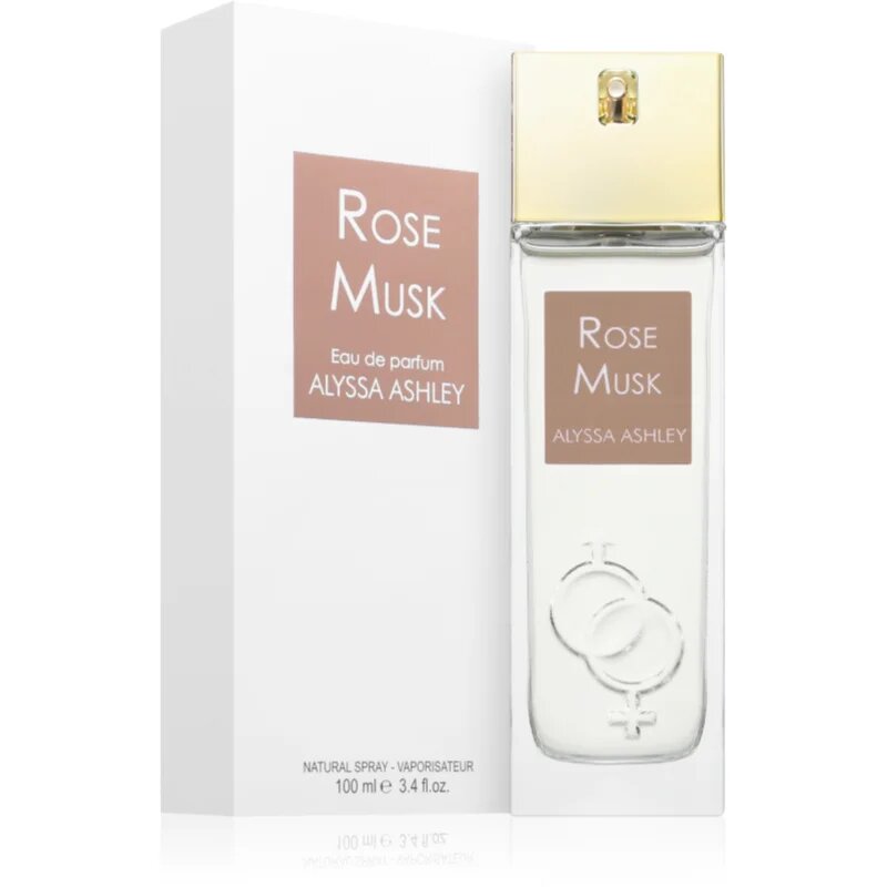 Alyssa Ashley Rose Musk parfumska voda uniseks 100 ml