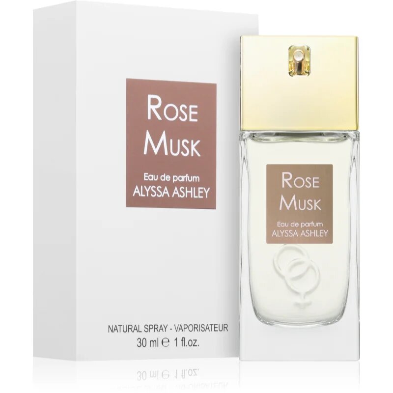 Alyssa Ashley Rose Musk parfumska voda uniseks 30 ml