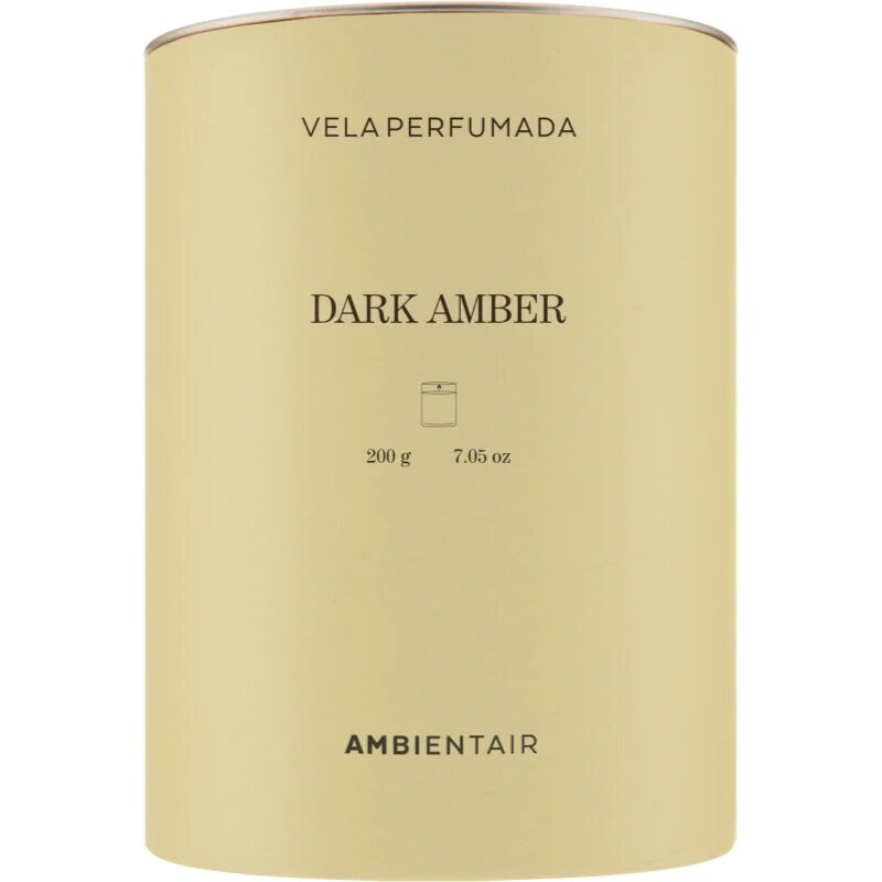 Ambientair COLOURS Dark Amber dišeča sveča 200 g