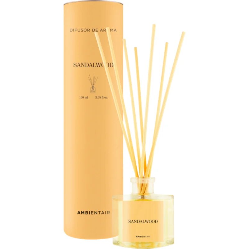 Ambientair COLOURS Sandalwood aroma difuzor s polnilom 100 ml