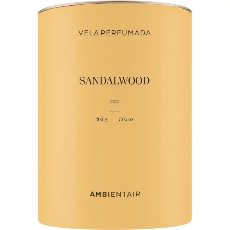 Ambientair COLOURS Sandalwood dišeča sveča 200 g