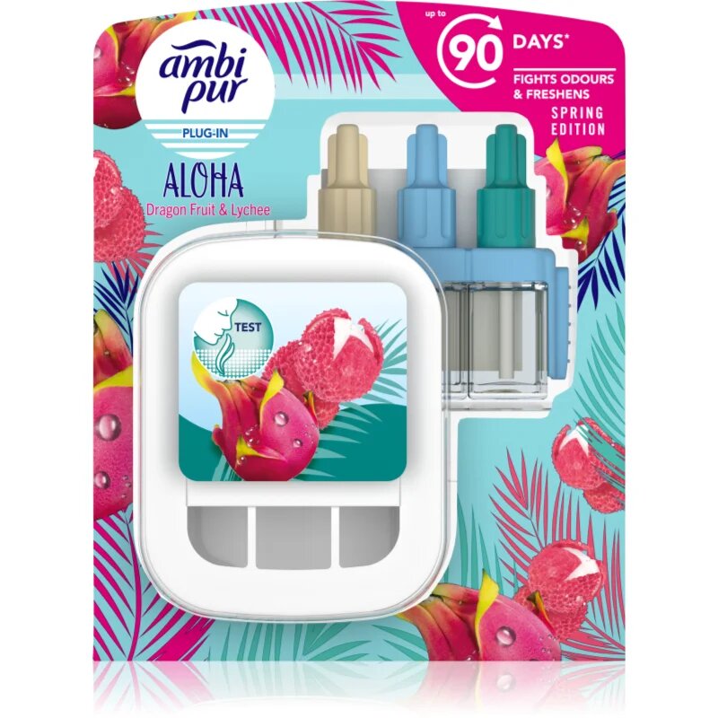 AmbiPur 3volution Aloha električni osvežilec zraka s polnilom 20 ml