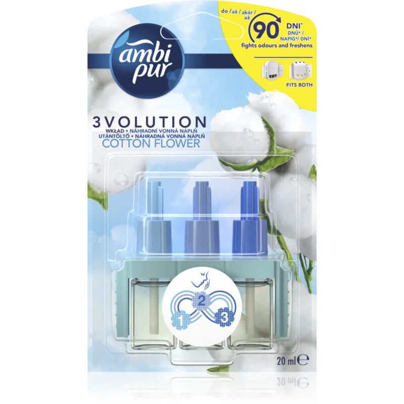 AmbiPur 3volution Cotton Fresh nadomestno polnilo 20 ml