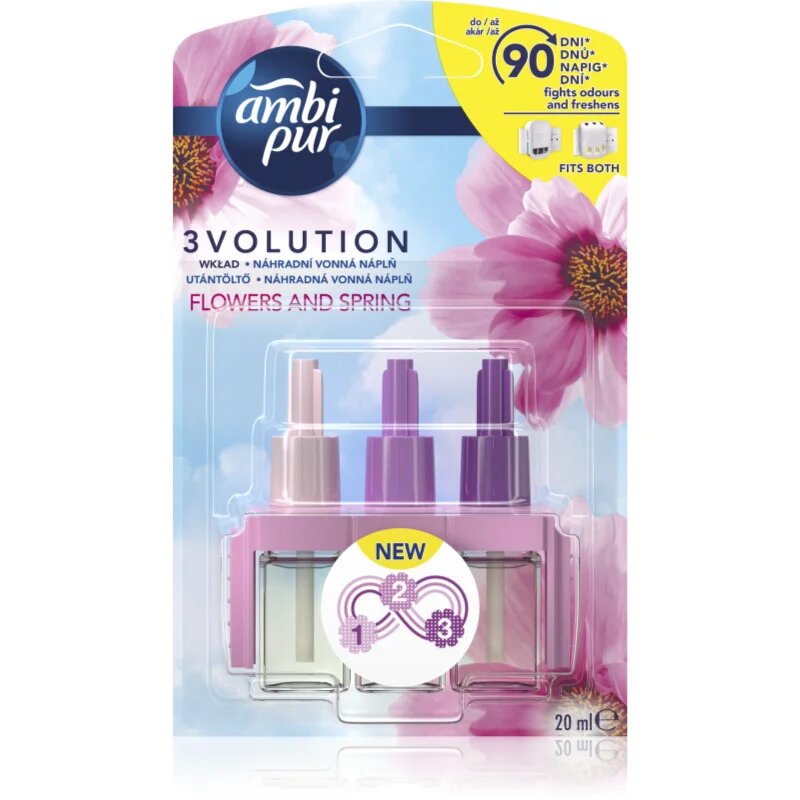 AmbiPur 3volution Flowers&Spring nadomestno polnilo 20 ml