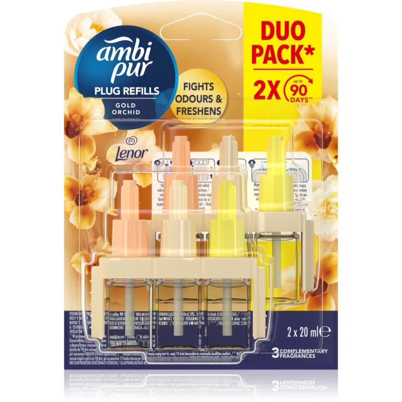 AmbiPur 3volution Gold Orchid nadomestno polnilo 2x20 ml
