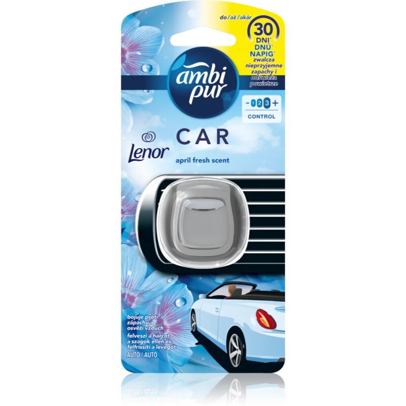 AmbiPur Lenor April Fresh osvežilec zraka za v avto 2 ml