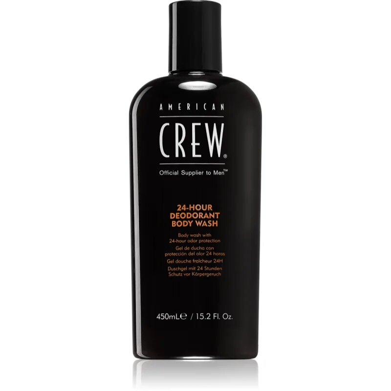 American Crew Body 24-Hour Deodorant Body Wash gel za prhanje z deodorantnim učinkom 24 ur 450 ml