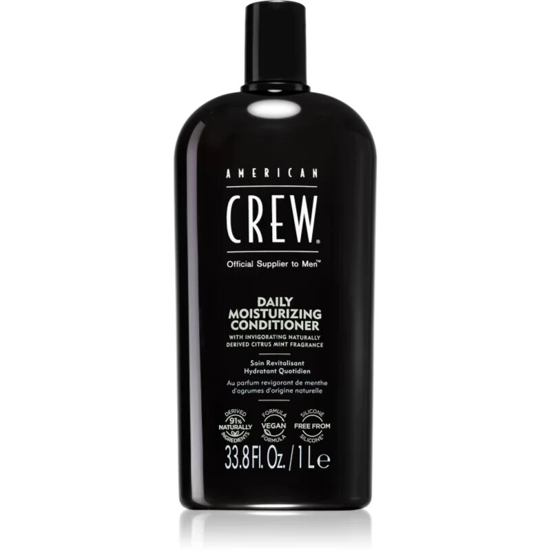 American Crew Hair & Body Daily Moisturizing Conditioner balzam za vsakodnevno uporabo 1000 ml