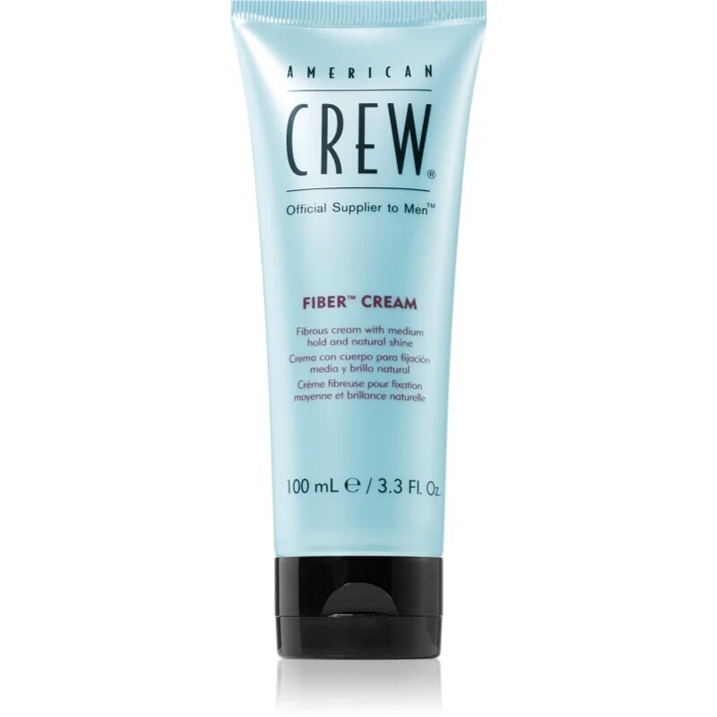 American Crew Styling Fiber Cream stiling krema s srednjim utrjevanjem za naraven sijaj las 100 ml
