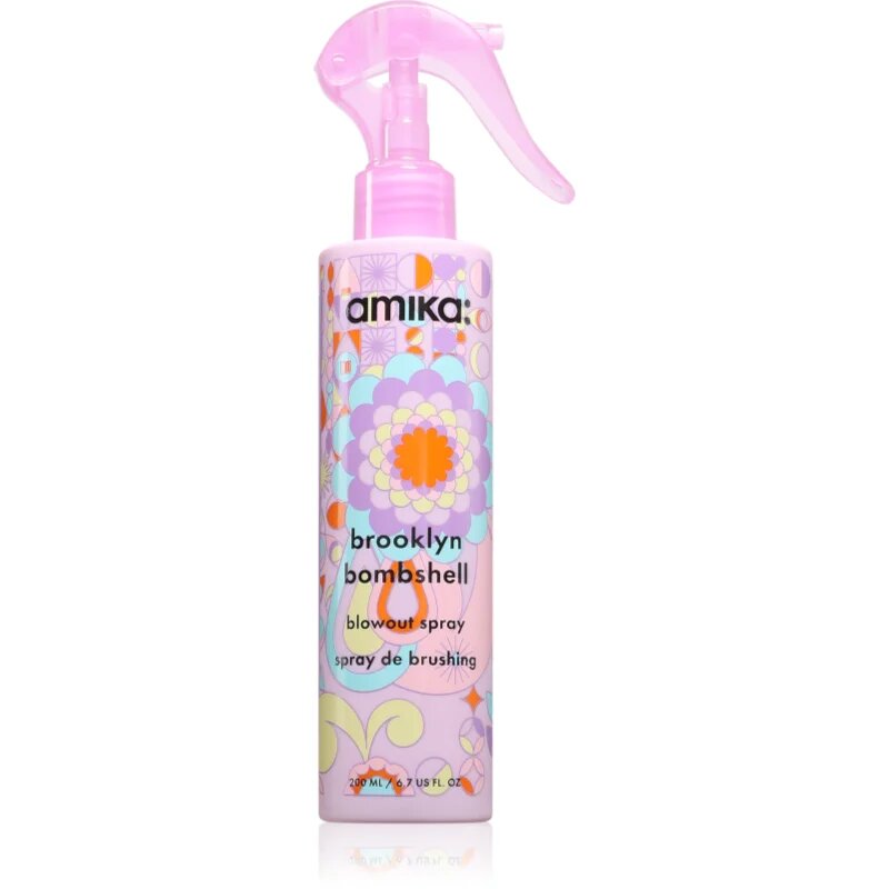 amika Brooklyn Bombshell Blowout Spray pršilo za volumen las 200 ml