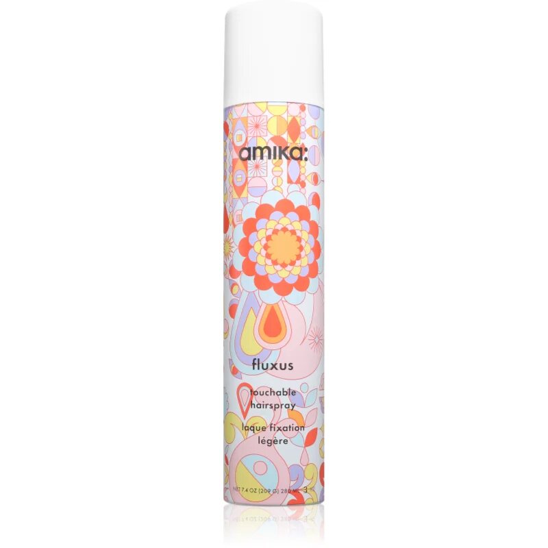 amika Fluxus Touchable Hairspray lak za lase za fleksibilno učvrstitev 280 ml