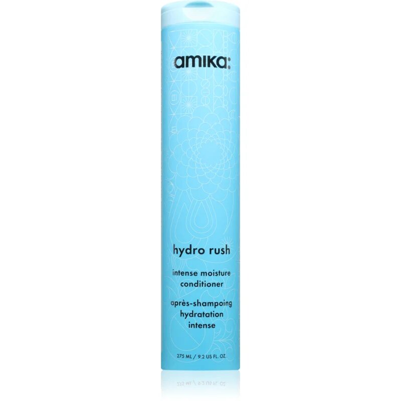 amika Hydro Rush Intense Moisture Conditioner vlažilni balzam za suhe lase 257 ml