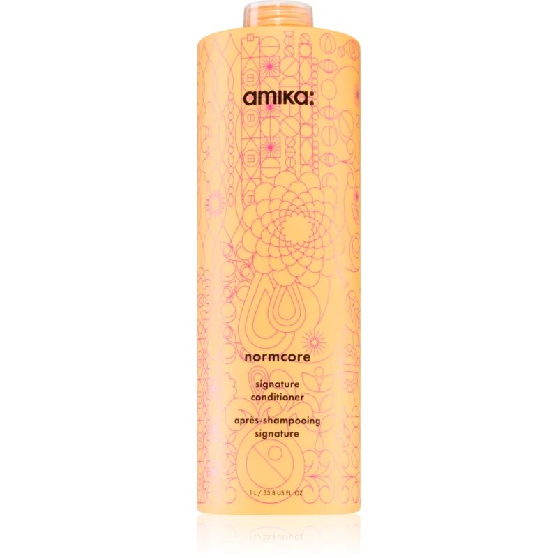 amika Normcore Signature Conditioner vlažilni balzam za sijaj in mehkobo las 1000 ml
