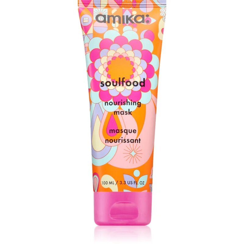 amika Soulfood maska za lase za hidracijo in sijaj 100 ml