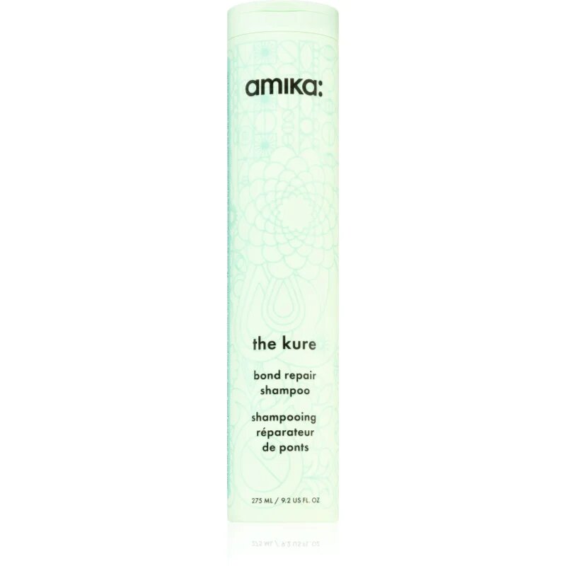 amika The Kure Bond Repair Shampoo globinsko regeneracijski šampon za suhe in poškodovane lase z beljakovinami 275 ml